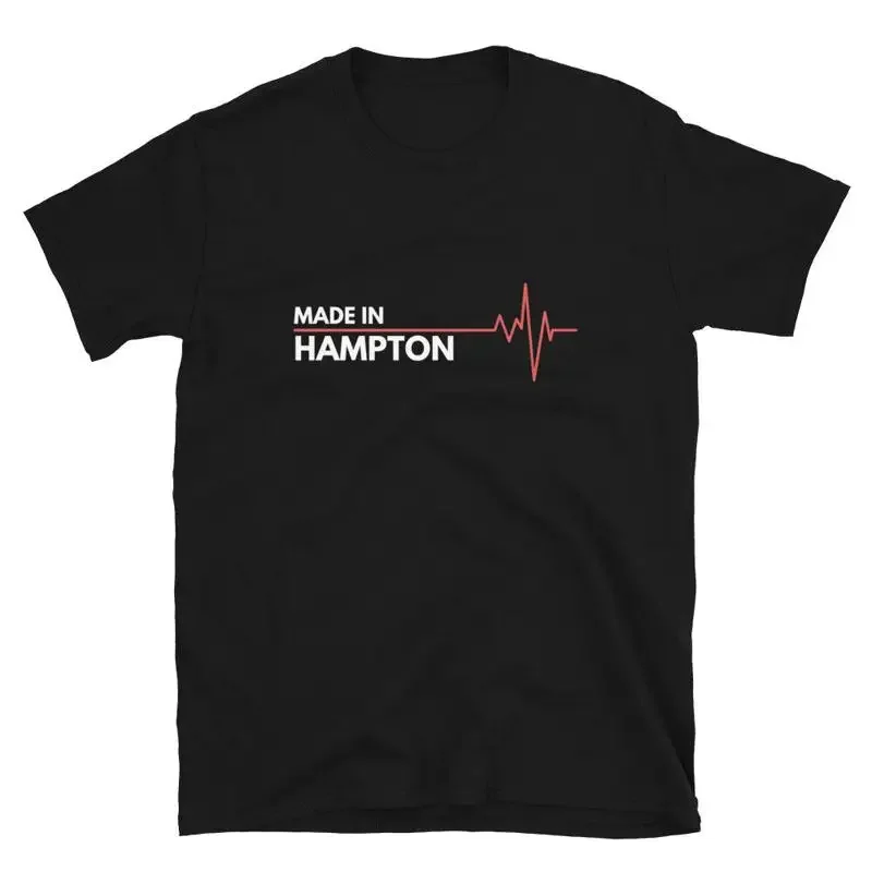 

Made In Hampton Virginia USA Place Of Birth Classic Fit T-Shirt