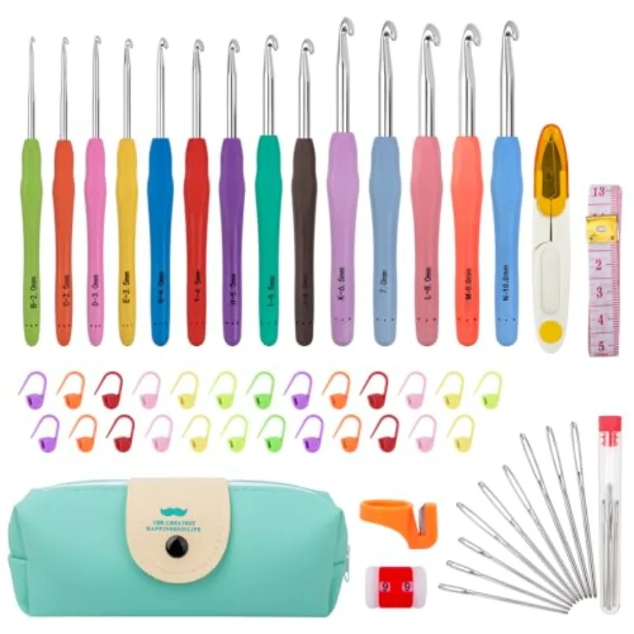 Crochet Hooks 14 Si…