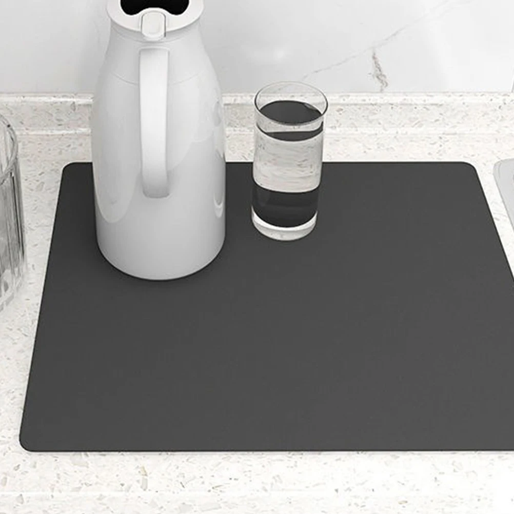 

Premium Desktop Household Maker Multi-Function Reusable Pvc Table Mat Non-Slip Heat Resistant Coffee Station Accessories