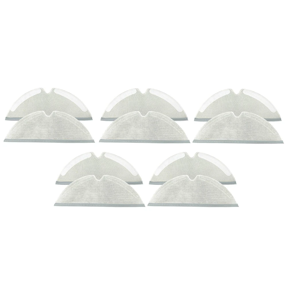 Repuestos de fregona lavables para Xiaomi Roborock, repuestos de paños para aspiradora, Q7 Max, Q7 Max +, Q7 Plus, T8, 10 unidades