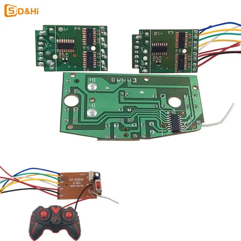 2.4G Seven-Channel Circuit Board Sliding And Rotating Remote Control Car Module