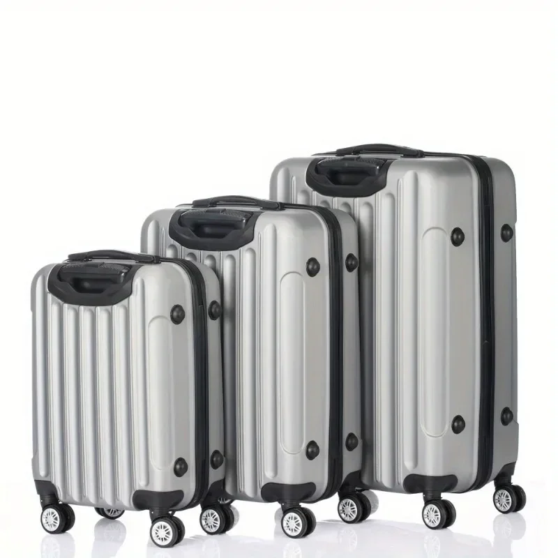 NewUniversal Wheel Travel Suitcase Lightweight ABS Password Trolley Case Wear-resistant Boarding Luggage Fashion Rolling Luggage