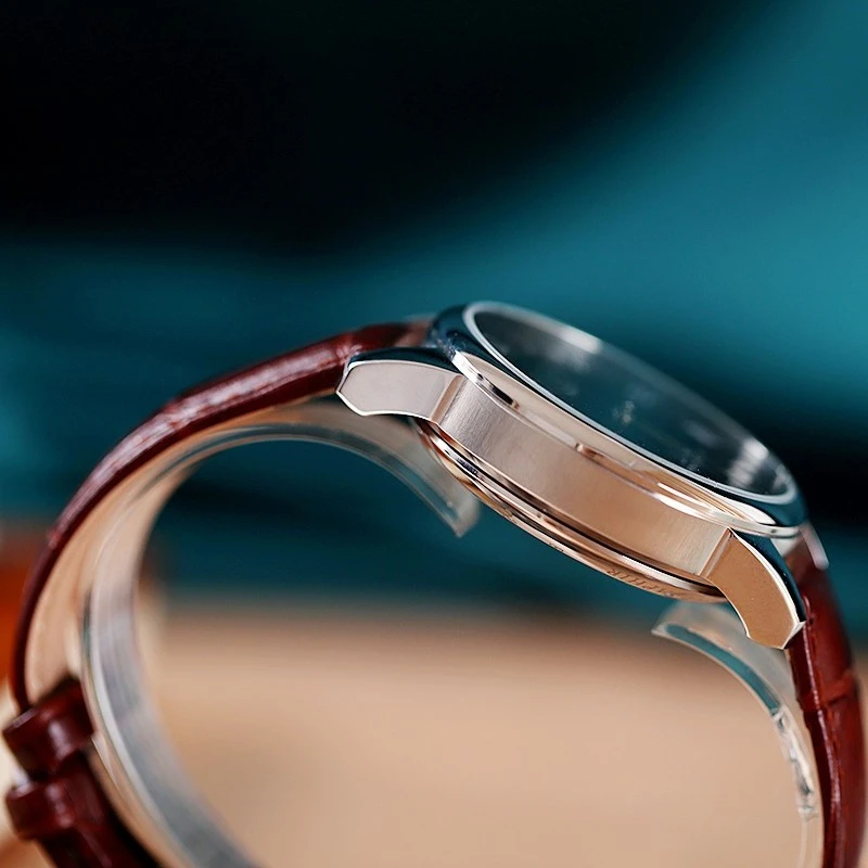 جديد قمة العلامة التجارية الفاخرة الكوارتز ساعات المعصم الرجال موضة عادية جلدية عالية الجودة حزام مقاوم للماء مصمم رجل الساعات 2025