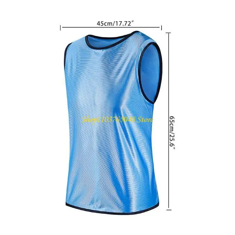 R53E Basketball Soccer Loose Gym for Tank Tops Quick Dry Sleeveless Sports Shirt Men