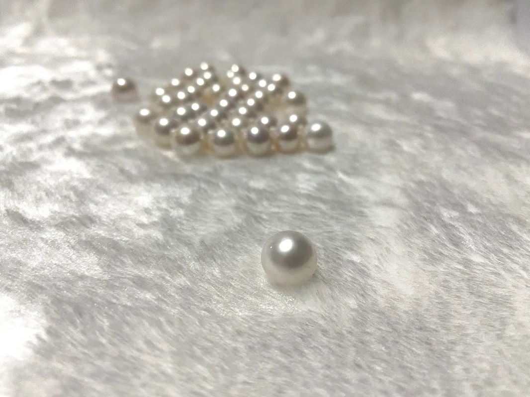 Natural Sea Pearls for One 10-11mm Loose Pearl for Women Real White Pearl Fine Girl's Casual Jewelry Diy for Pendant Earring