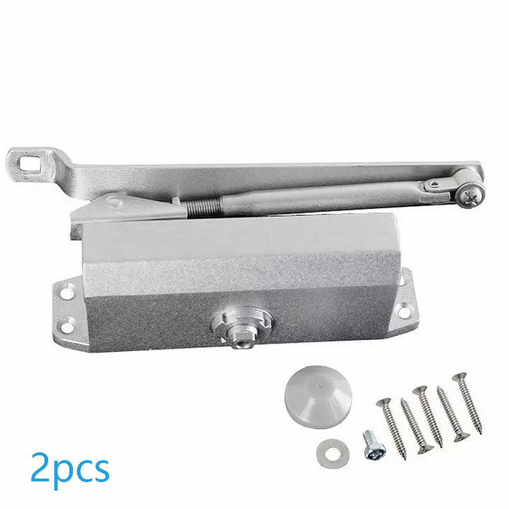 

Aluminum Alloy Door Closer 60-85kg 800-1000mm 160° Open 90° Hold Open 200000 Times Durable 2-Year Warranty Automatic Hardware