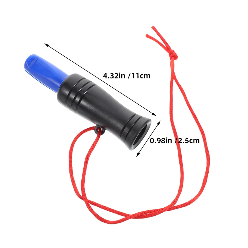 2 قطعة صفارة صوت بطة واقعية خفيفة الوزن محمولة للطوارئ والصيد والتخييم أداة متعددة الوظائف #3