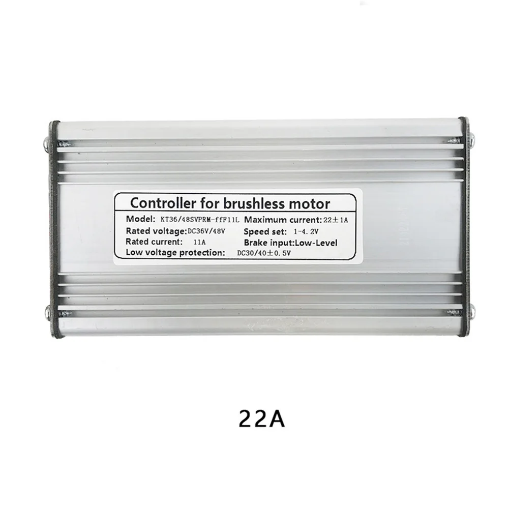 

Алюминиевый и пластиковый синусоидальный контроллер 36/48 В KT22A Ebike для бесщеточного двигателя мощностью 500 Вт с технологией синусоидальной волны