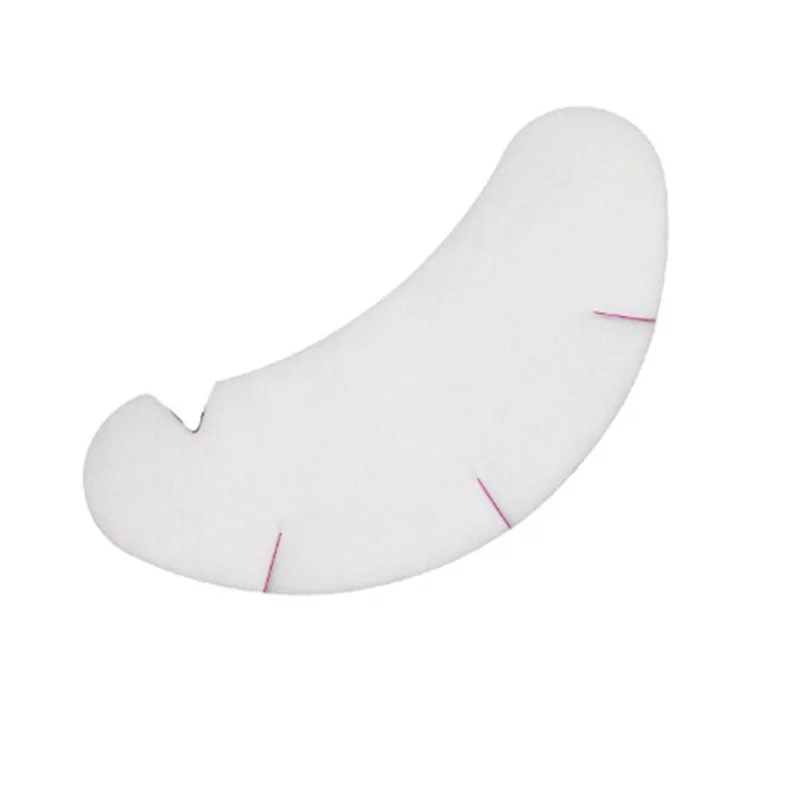 U-Shaped Incision Grafted Eye Stickers Lint-Free Hydrogel Eye Pads Non-Woven Cloth Eyelash Extension Patches Sheet Format