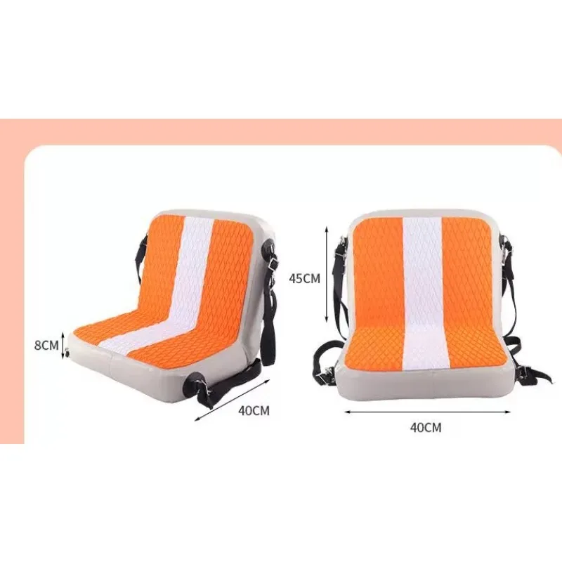 Surf Paddle Board Inflatable Seat Kayak Canoe Waterproof Backrest Cushion Adjustable Seat