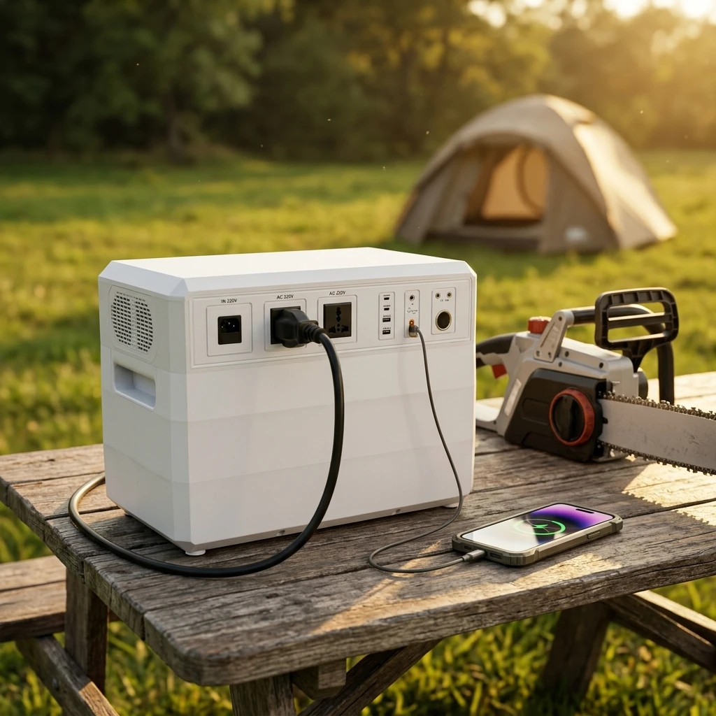 Portable Solar Power Station Inverter Generator MPPT Large Capacity Portable 220V Ups Battery Power Station