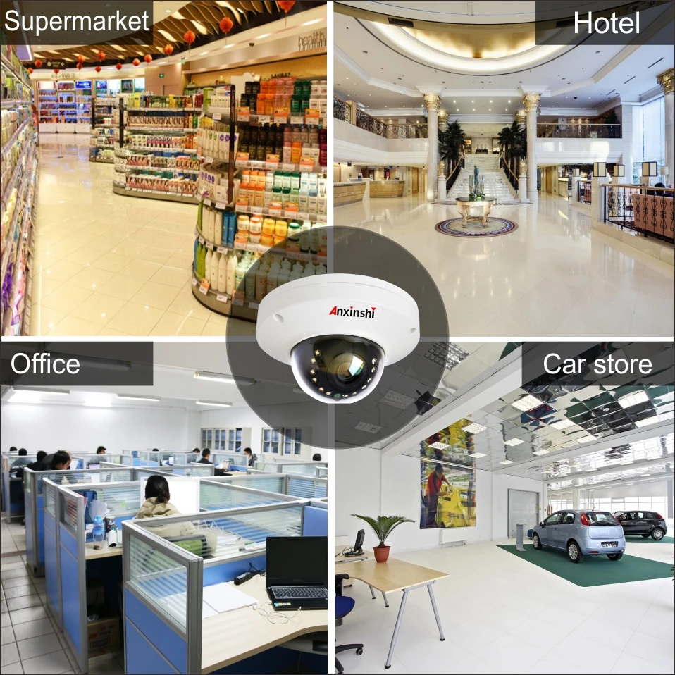 كاميرا مراقبة صغيرة عين السمكة البانورامية 1080P 360 درجة من فاندالز #3