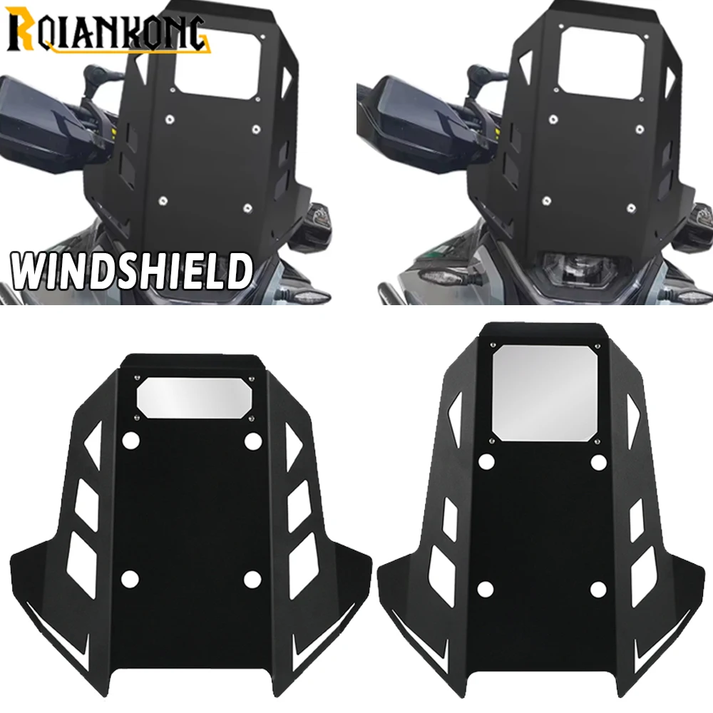 

450MT Motorcycle Wind Screen Windshield Windscreen Deflectors Protector For CFMOTO 450 MT 450 MT450 IBEX 450 IBEX450 2024-2026