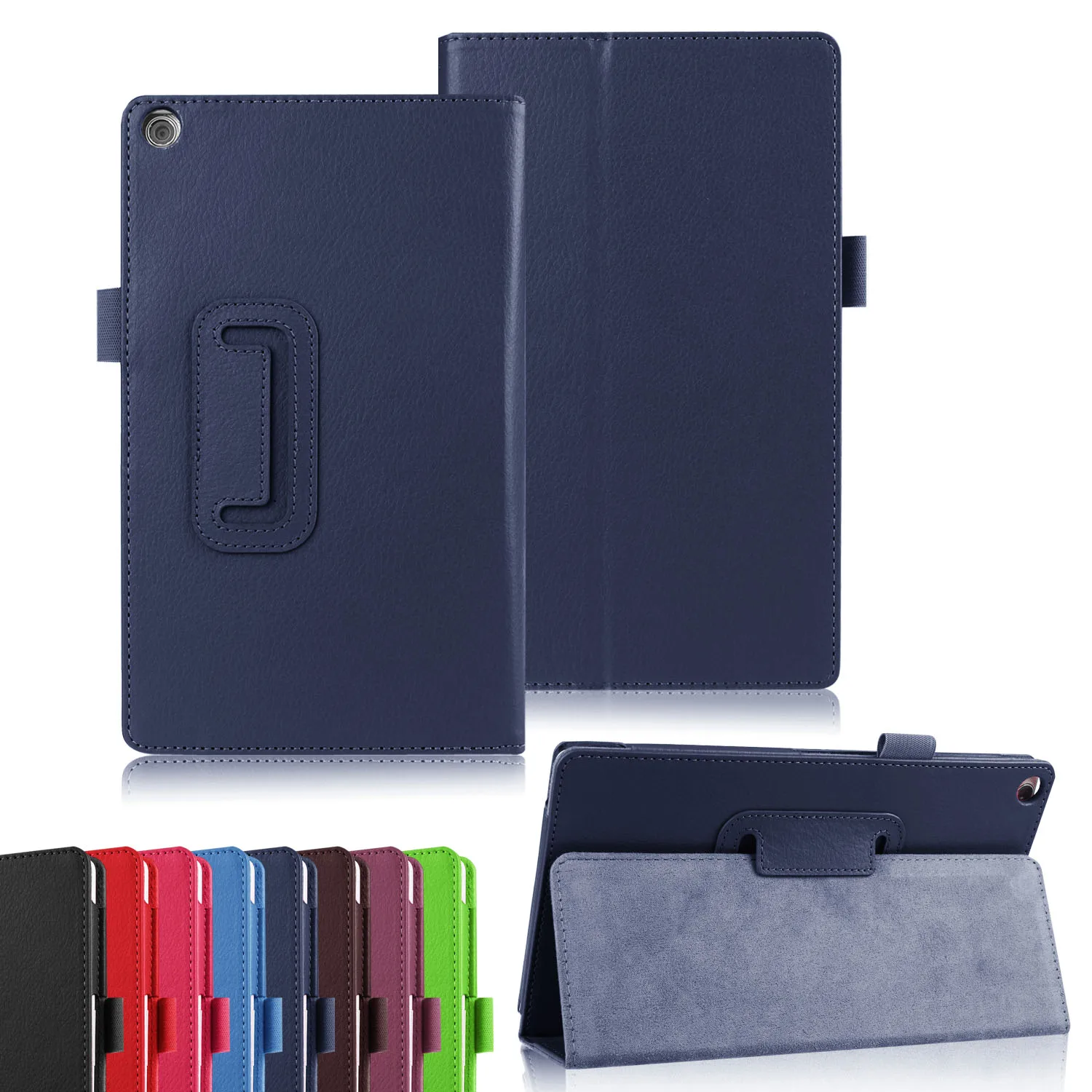 Litchi PU Leather Case for Asus Zenpad 8.0 Z380 Z380C Z380KL P024 Case Flip Stand Tablet Cover Case