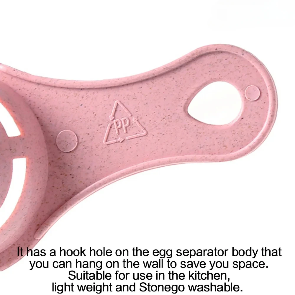 Kitchen Egg White DIY Separator Holder Sieve Funny Divider Stonego Kitchen Tool Baking Accessories