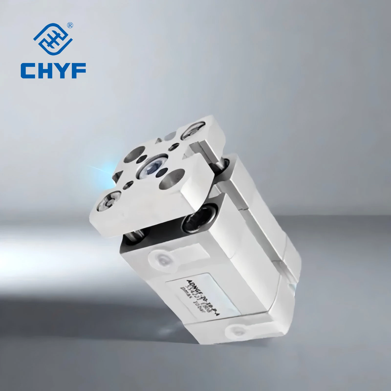 

CHYF ADNGF Series Compact Air Cylinder Metric High Load Capacity with Guide Rod & Yoke Plate for Industrial Automation
