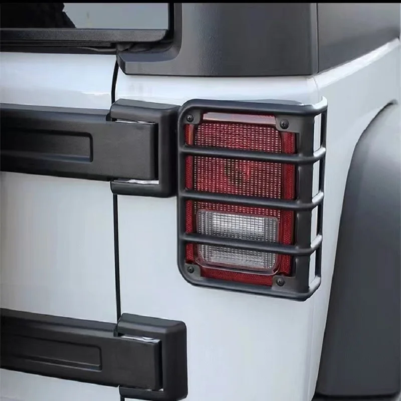 

Lamp Cover Black Mountain Eruo-style Light Shade Protective Car Light For Jeep Wrangler JK 2007-2017 J012 LantSun