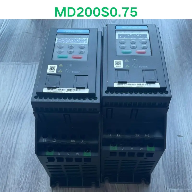 

Second hand test OK MD200S0.75 Frequency converter