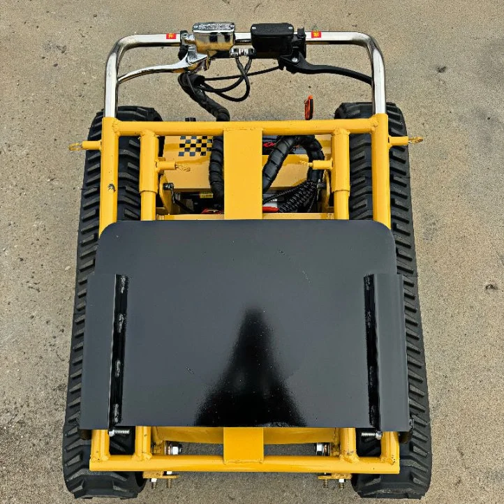 

Wide-Track Foldable Electric Stair Climber Cart Maneuverable Rubber Transport Tool for Industrial