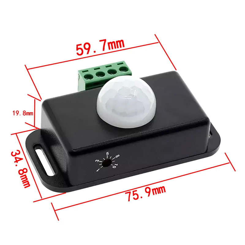 HC-SR501 HC-SR505 AM312 SR602 HW-MS03 Adjust IR Pyroelectric Infrared Mini PIR module Motion Sensor Detector Module For Arduino image 5