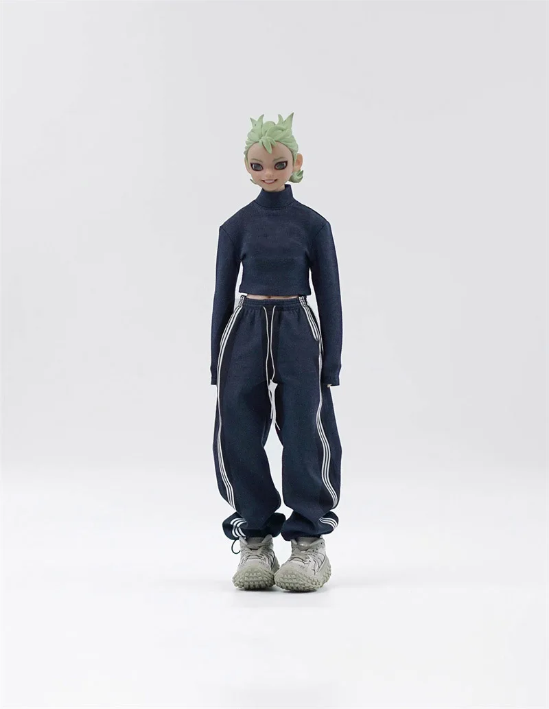 In Stock EWWORKS 1/6 Scale Fashionable Versatile Avant-garde Long Sleeved Pants Fit 12inch Action Figure Model Toys