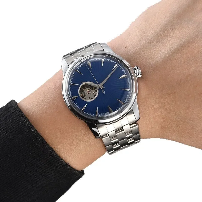 15 Color 40.5MM Men's Watch NH Luxury Business Automatic Watch NH35 Sport Stainless Steel Waterproof Automatic Mechanical Watch