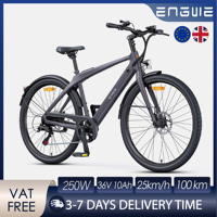 ENGWE N1 AIR Electric Bike 36V 10Ah Battery,250W Motor,75km Range,Carbon Fiber Frame,700*38C Tire,Hydraulic/Disc Brakes E-Bike