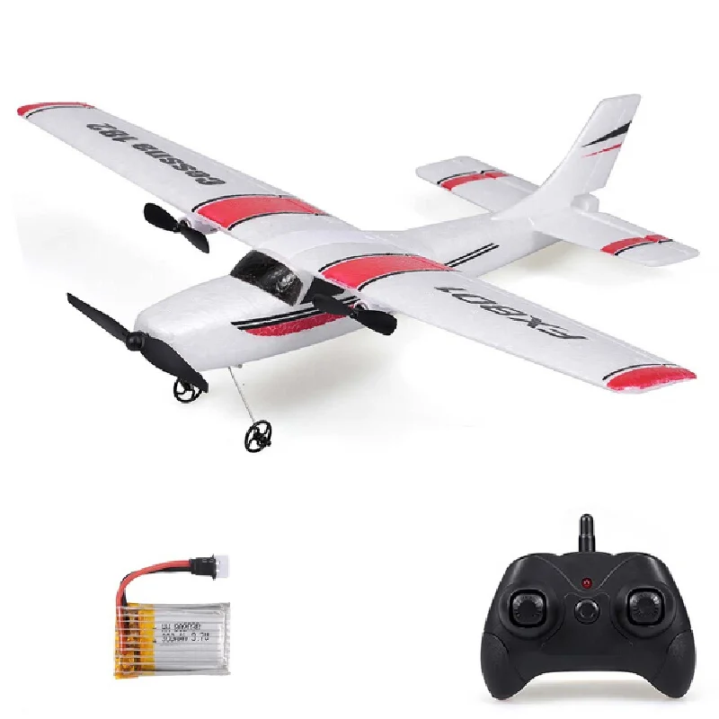 Fx801 Remote Control Aircraft 182 Cessna Fixed Wing Remote Control Foam Aircraft Glider Model Aircraft Toy