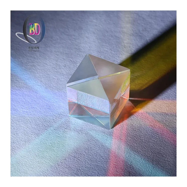 

Hot selling 30*30*30mm optical glass custom P-4 degree reflected light right angle prism