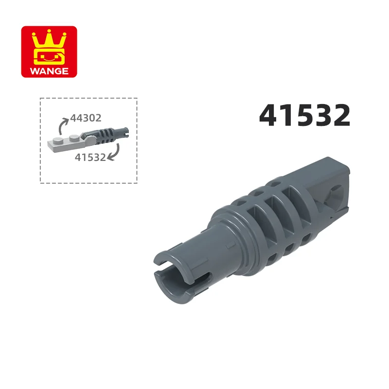 Wange 41532 100g/238Pcs 1x3 Cylinder Locking Axis Block Moc Color Accessories  Compatible with Brick DIY Children's Toy Gift Box
