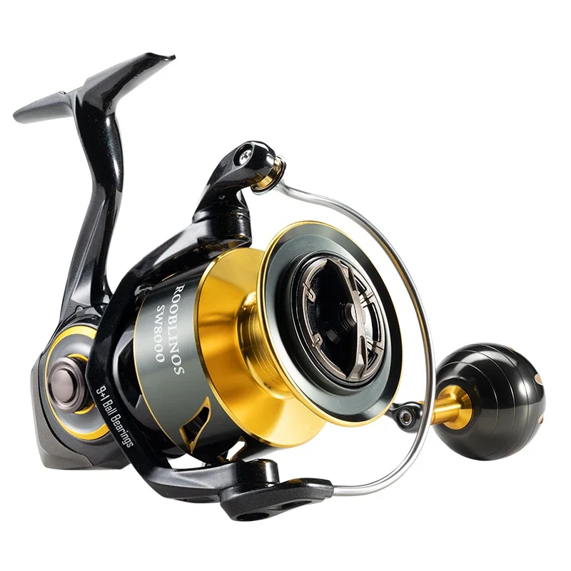 [U.S. Free Shipping]SW Boat Trolling Spinning Fishing Reel Strong SW18000HG Offshore Reel Saltwater Slow Jigging Reel