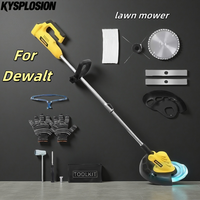KYS 30000rpm 1200W Electric Lawn Mower Length Adjustable Cutter Cordless Garden Grass Cutting Trimmer For Dewalt 20V Battery