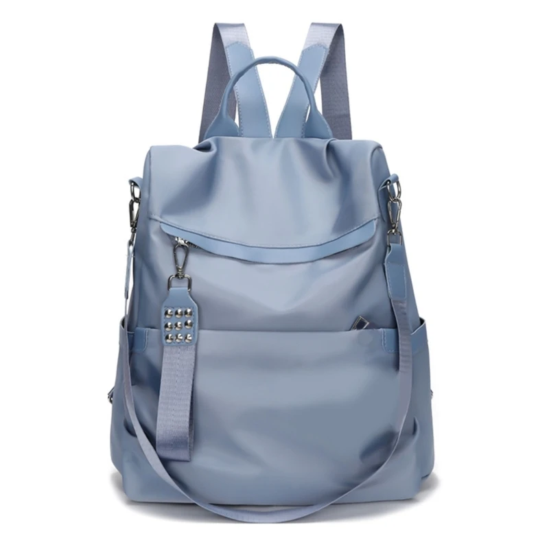 Mochila escolar de náilon antirroubo para estudantes, meninas, mochila casual, bolsa de ombro