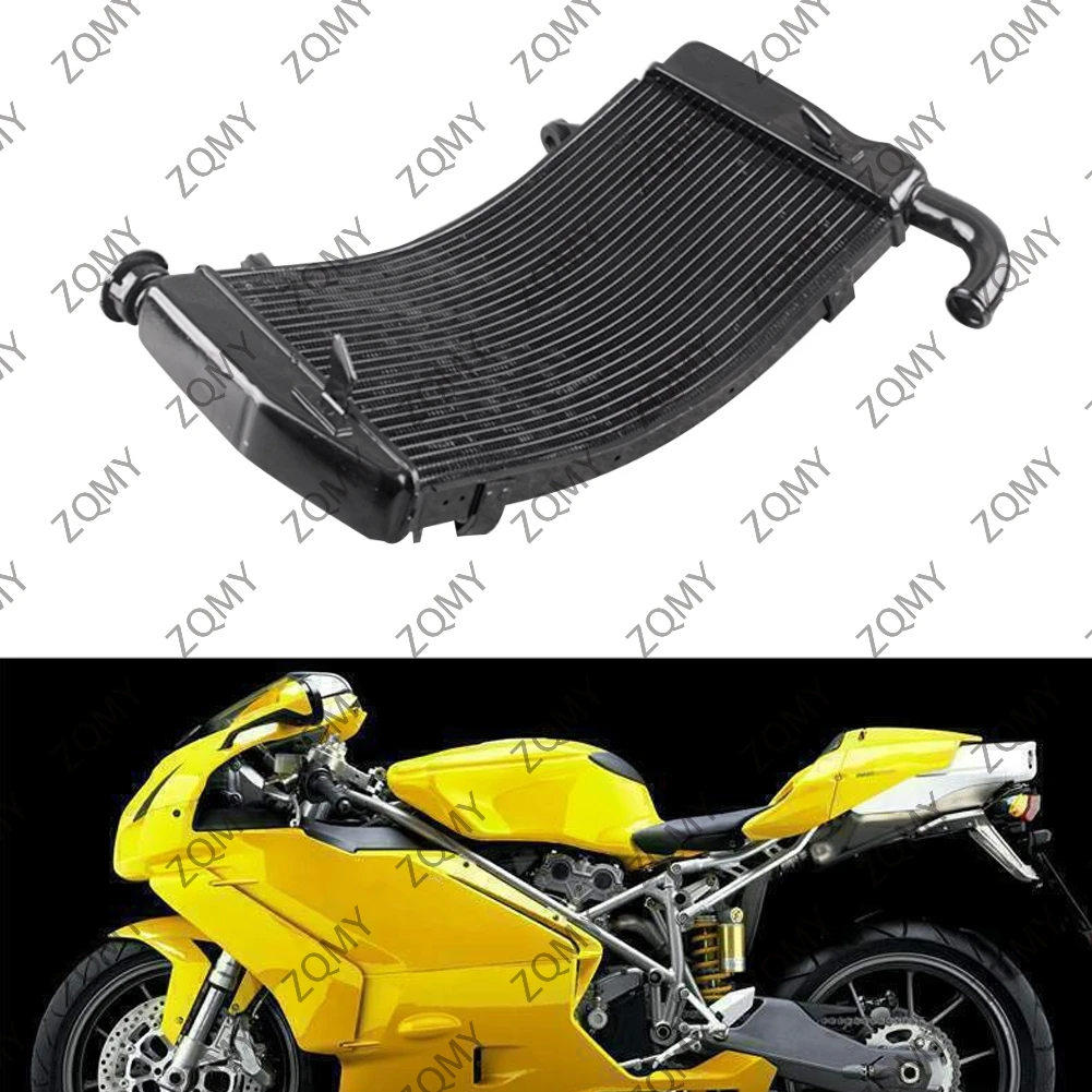 CNC Aluminium Motorcycle Cooler Cooling Radiator For DUCATI 749 749S 749R 999 999S 999R 2005 2006