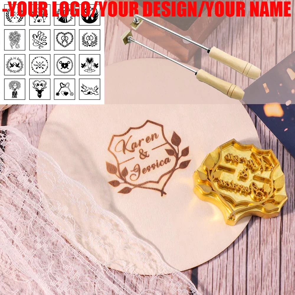 

Custom Branding Iron for Leather/wood/food Branding Stamp/hamburger Buns Branding Iron/personalized Logo Design Heating Stamps