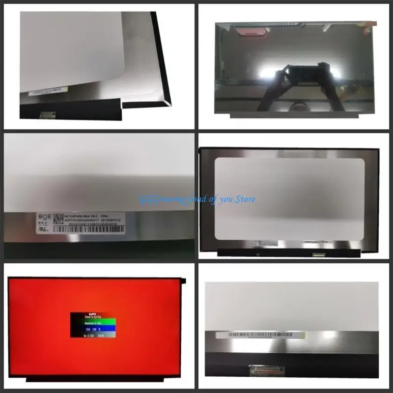 

H9EB 15,6 дюйма Fullhd 1920x1080 IPS LCD-дисплей сенсорный экран NV156FHM-N6A для 15 G3 E15 Gen 2
