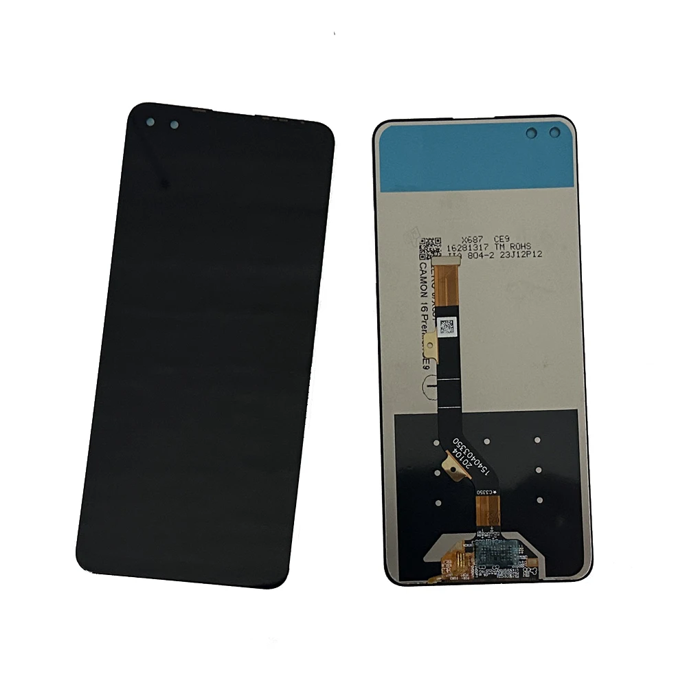 6.85 "przetestowany wyświetlacz lcd do Infinix Zero 8x687 z wyświetlaczem LCD z ekranem dotykowym do infinix Zero 8i X687B wymiana montaż LCD