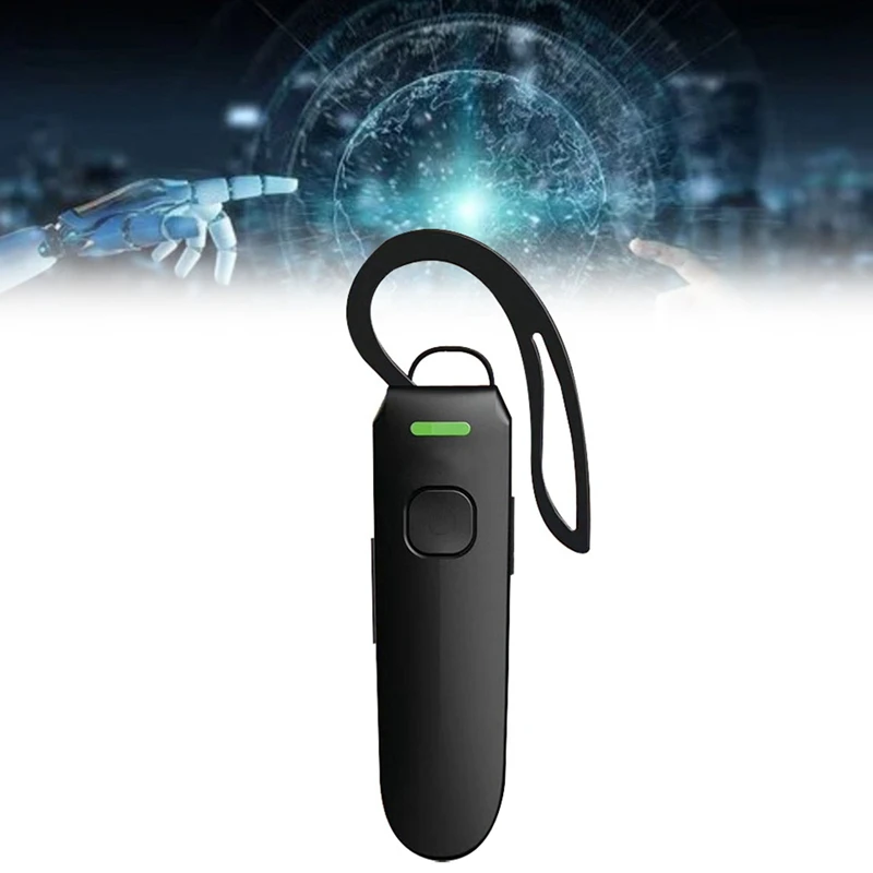 Hotel Bluetooth Mini Headset Hanging Ear Hook Type Walkie Talkie All-In-One Speaker Headset