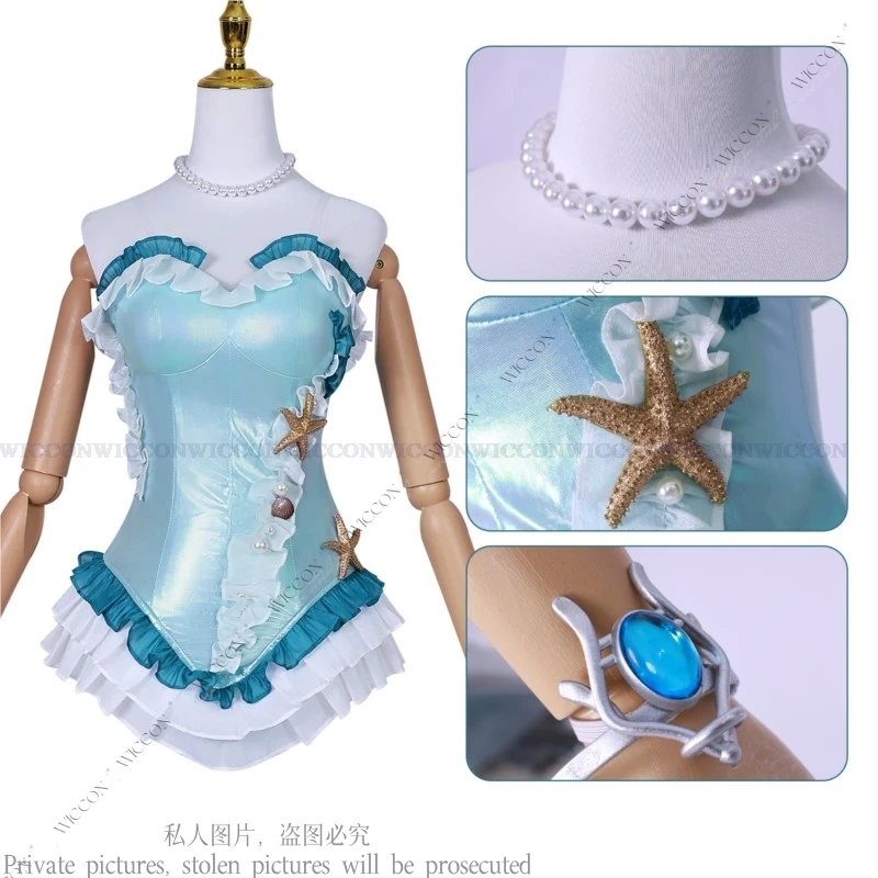 Fiona Gilman Game Cosplay Costume Identity V Priestess Cosplay Sexy Bodysuit Party Anime Swimsuit Halloween Carnival Costume