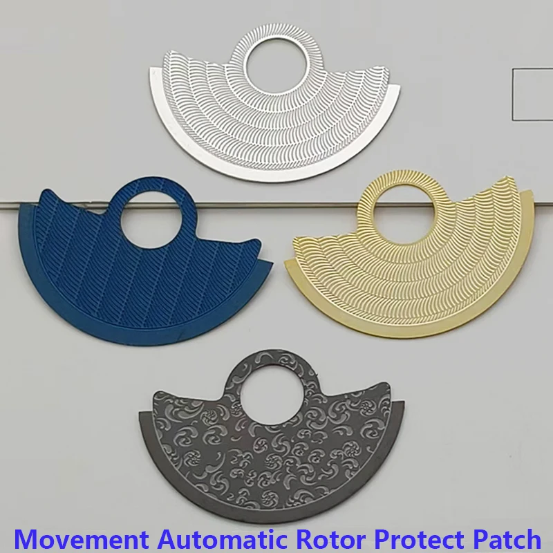 Customized NH35 Automatic Hammer Rotor Metal Patch Fits NH34 NH35 NH36 NH38 NH39 4R 6R 7S26 Movement SKX007 Watch Repair Parts