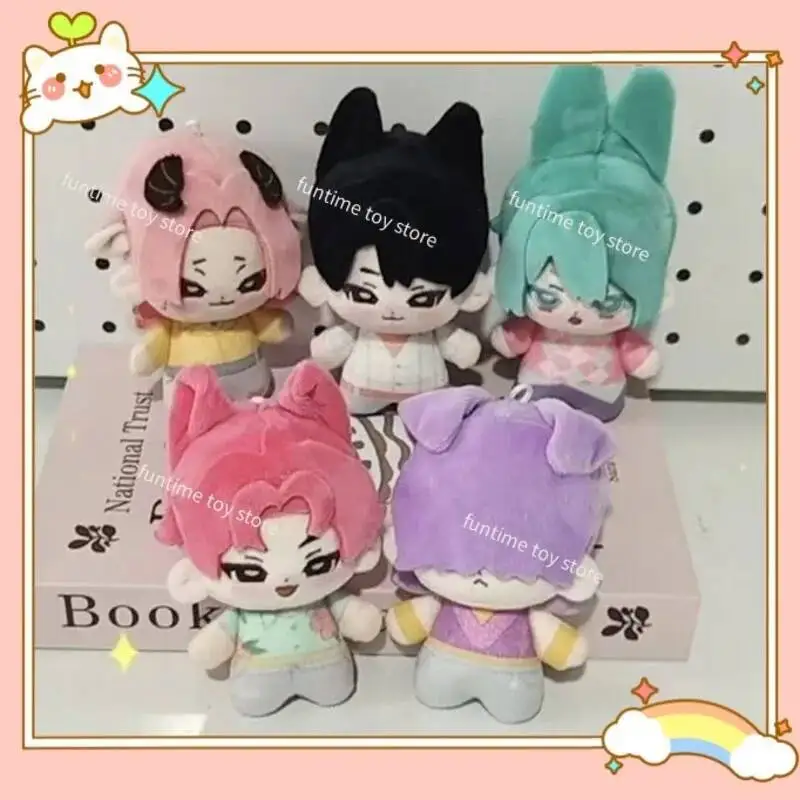 NIEUWE Anime KPop Saja Jongens pluche hanger Leuke 10 cm kpop Demons Hunters Jinu Abby Romantiek gevulde rugzak hanger voor fans Geschenken