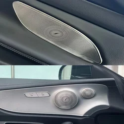 For Mercedes Benz E Class Coupe C238 W238 2017 2018 2019 2020 2021 2022 Front Rear Door Audio Speaker Cover Trim Car Accessories