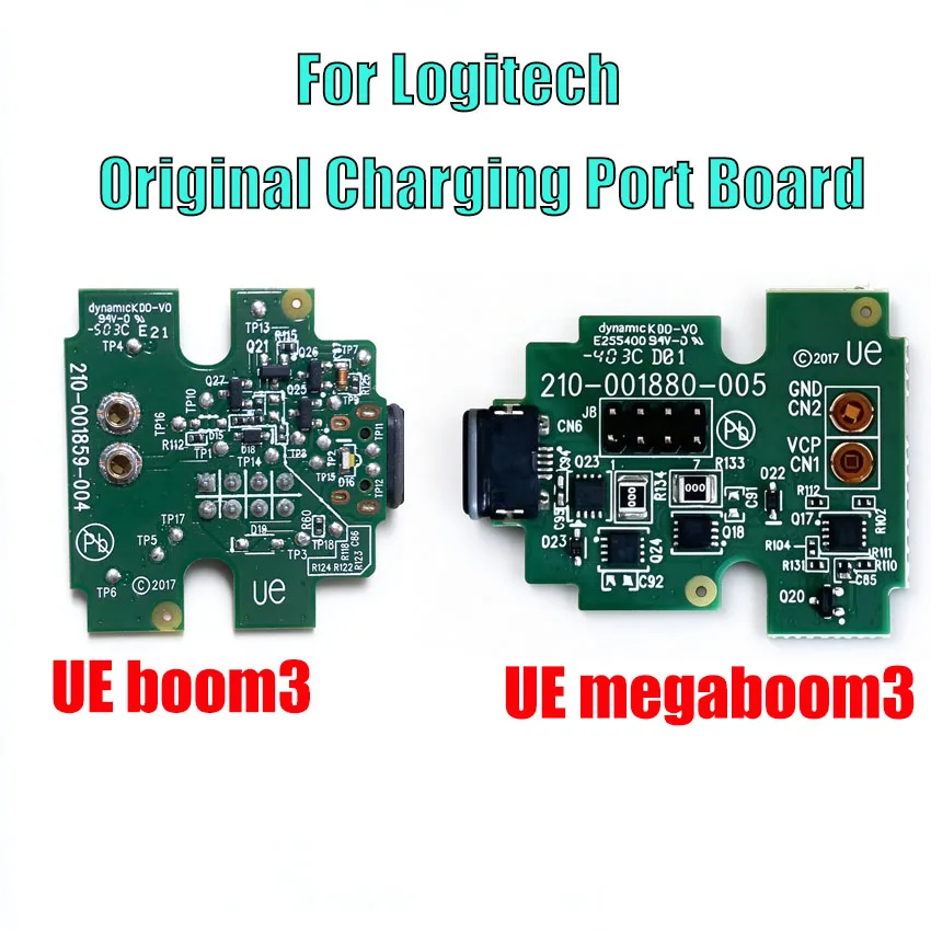 Replacement USB Charging Port PCB Dock Board For Logitech UE Boom 3 Megaboom 3 Speaker Charger Connector Repair Part
