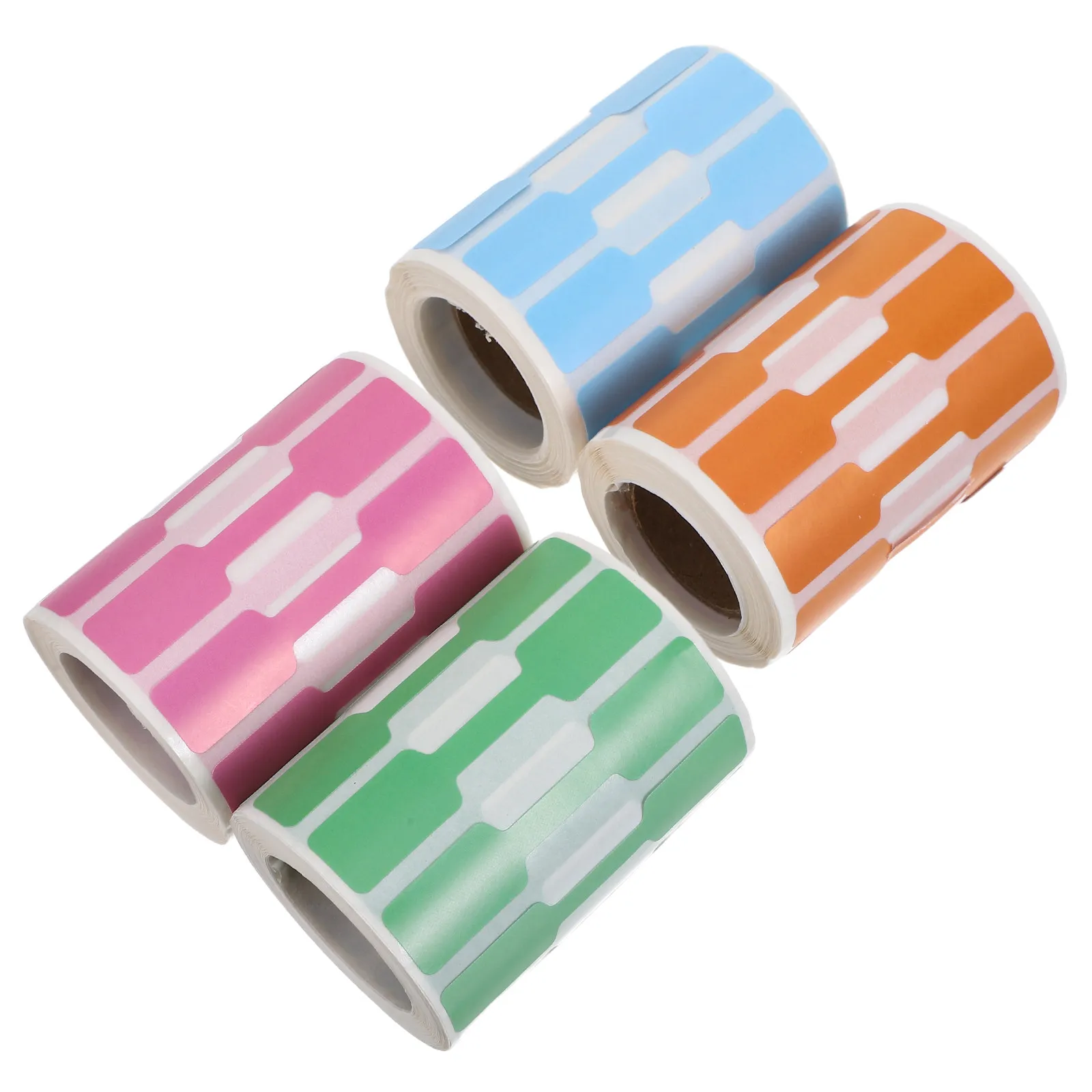 

500Pcs Jewelry Price Tags Brown Kraft Paper Self-Adhesive Labels for Retail Rings Necklaces Bracelets Pricing