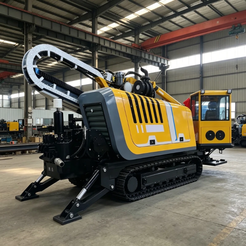 High Performance Trench-less Drill Horizontal Directional Rig for Municipal Sewer Line Customized