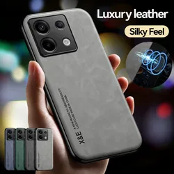 Shockproof Case for Xiaomi Poco X6 Pro X5 X4 M6 M5 M4 F5 F4 5G Protective Cover Magnetic Car Holder Coque Fundas Capa