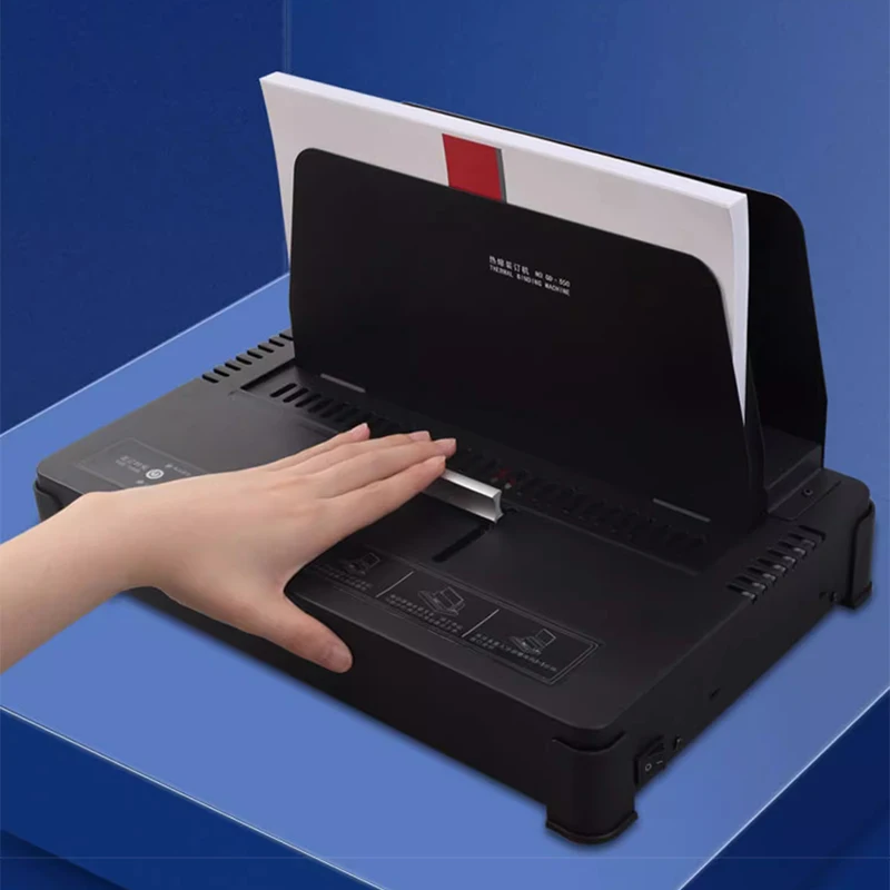 GD-550 Small wireless binding machine Hot melt tender binding machine Financial voucher accounting file contract A4 book hot mel