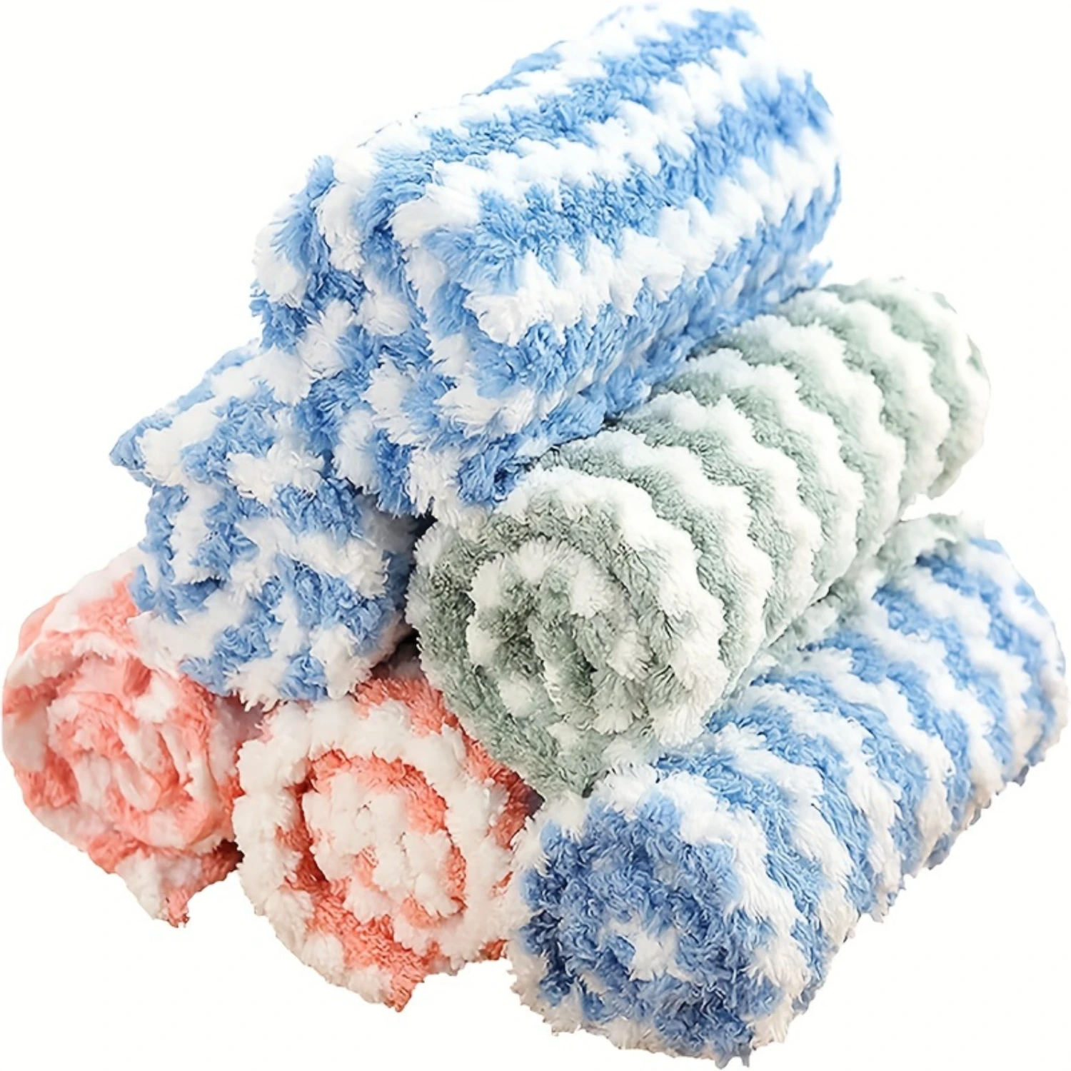 Random Color Kitchen Cleaning Cloths Oil-free Dishwashing Cloth, Multifunctional Cleaning Towel, Household Rag, Kitchen Bathroom