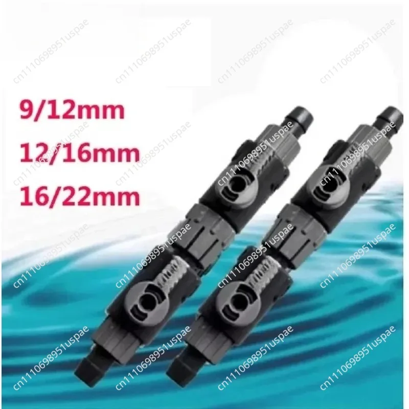 Aquarium Filter Release Coupling Double Tap Fitting 3 Size Adapters