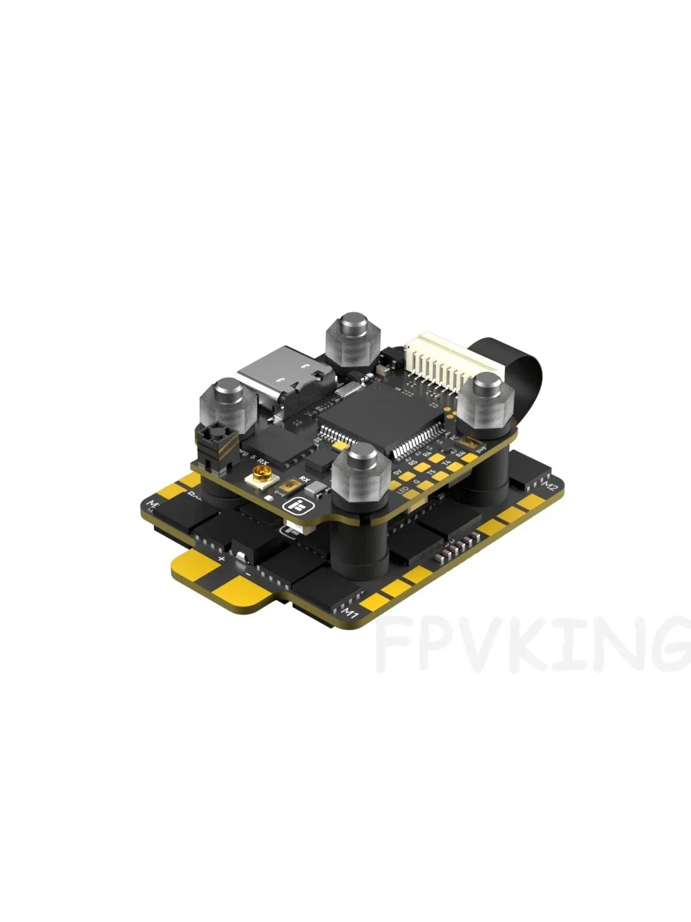 VIVaSiFlight Borg 5S RX Stack - Integrated Borg 5S RX FC Flight Controller & 60RS ESC | 30.5MM FPV Racing Parts